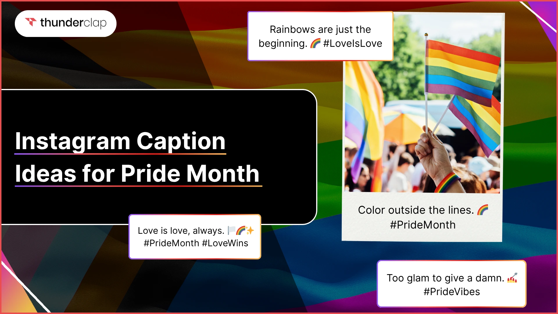 Instagram Caption Ideas for Pride Month